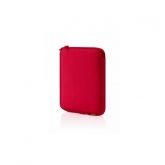 Case para notebook vermelho 7 pol.